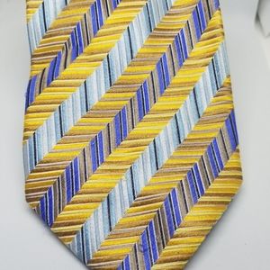 Mens Enrico Venturi 100% Silk Tie